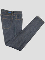 Kiton Knt Blue Cotton Pe Jeans