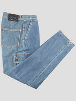 Kiton Knt Denim Cotton Pe Cargo Jeans