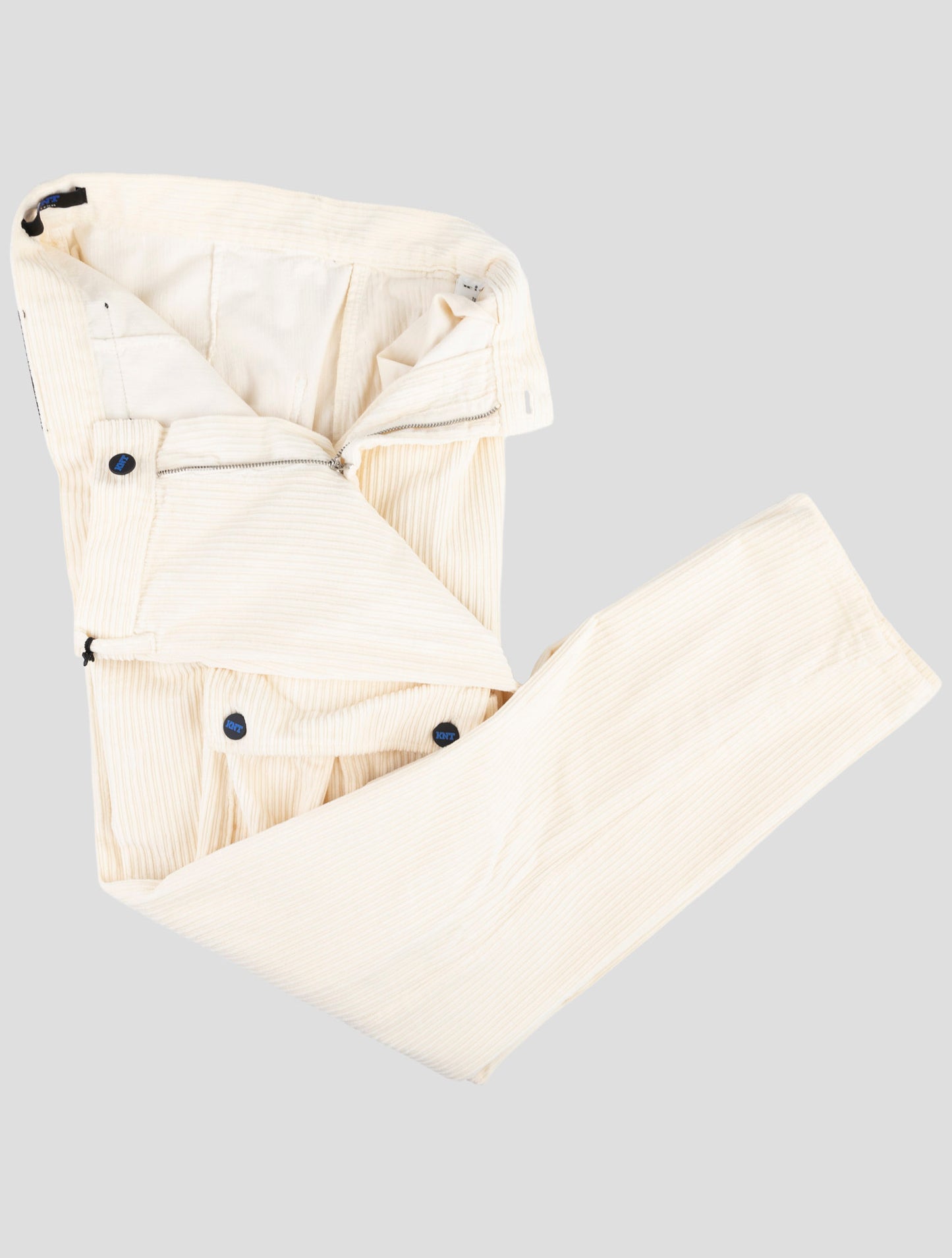 Kiton Knt White Cotton Ea Cargo Pants