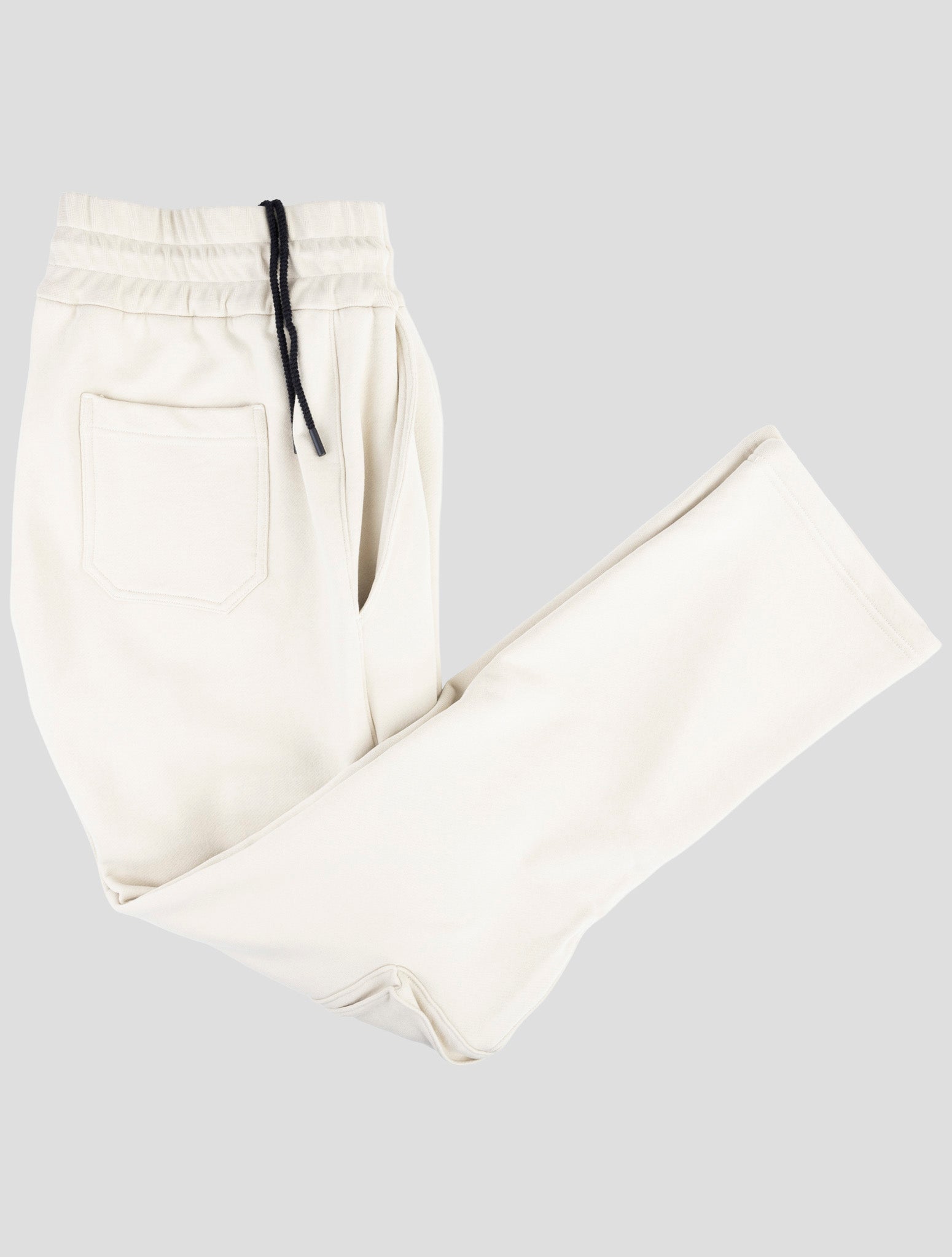 Kiton Knt Beige Cotton Jogging Cargo Pants