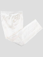 Kiton Knt White Silk Jeans