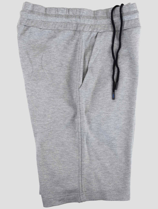 Kiton Knt Gray Viscose Ea Short Pants