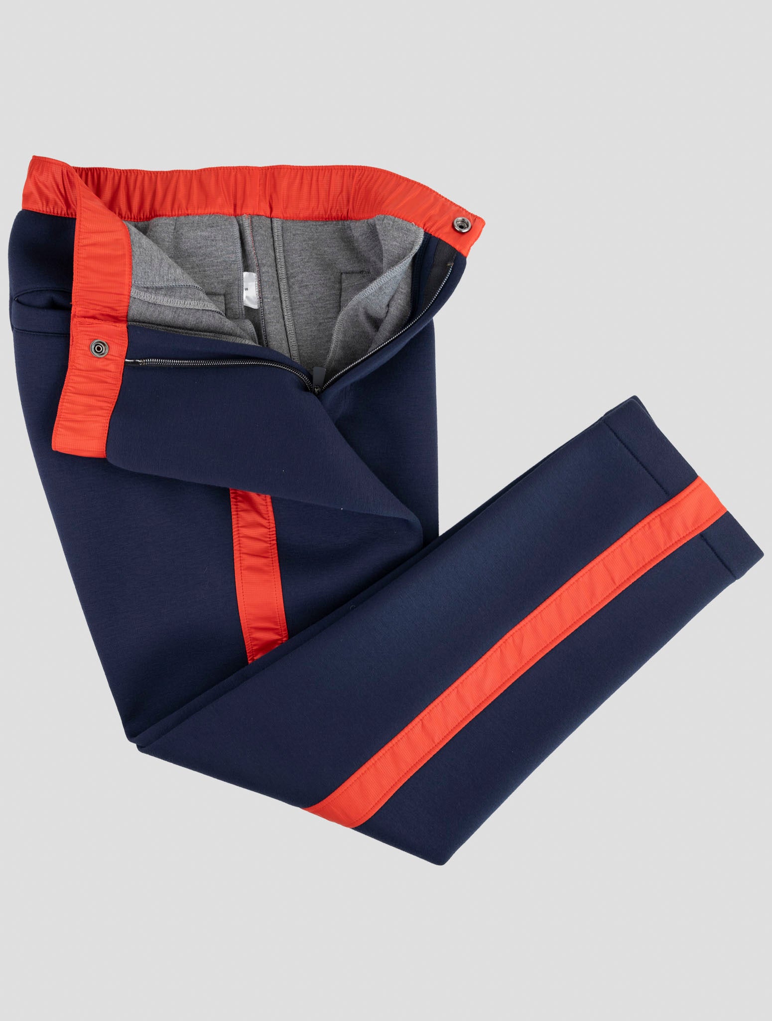 Kiton Knt Blue Viscose Ea Pants