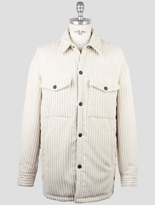 Kiton Knt White Pl Pa Special Edition Velvet Coat