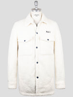 Kiton Knt White Pl Coat