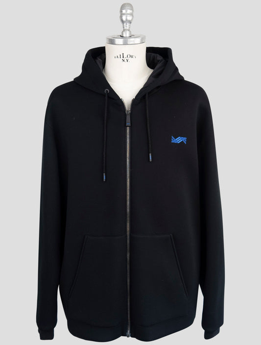 Kiton Knt Black Modal Coat