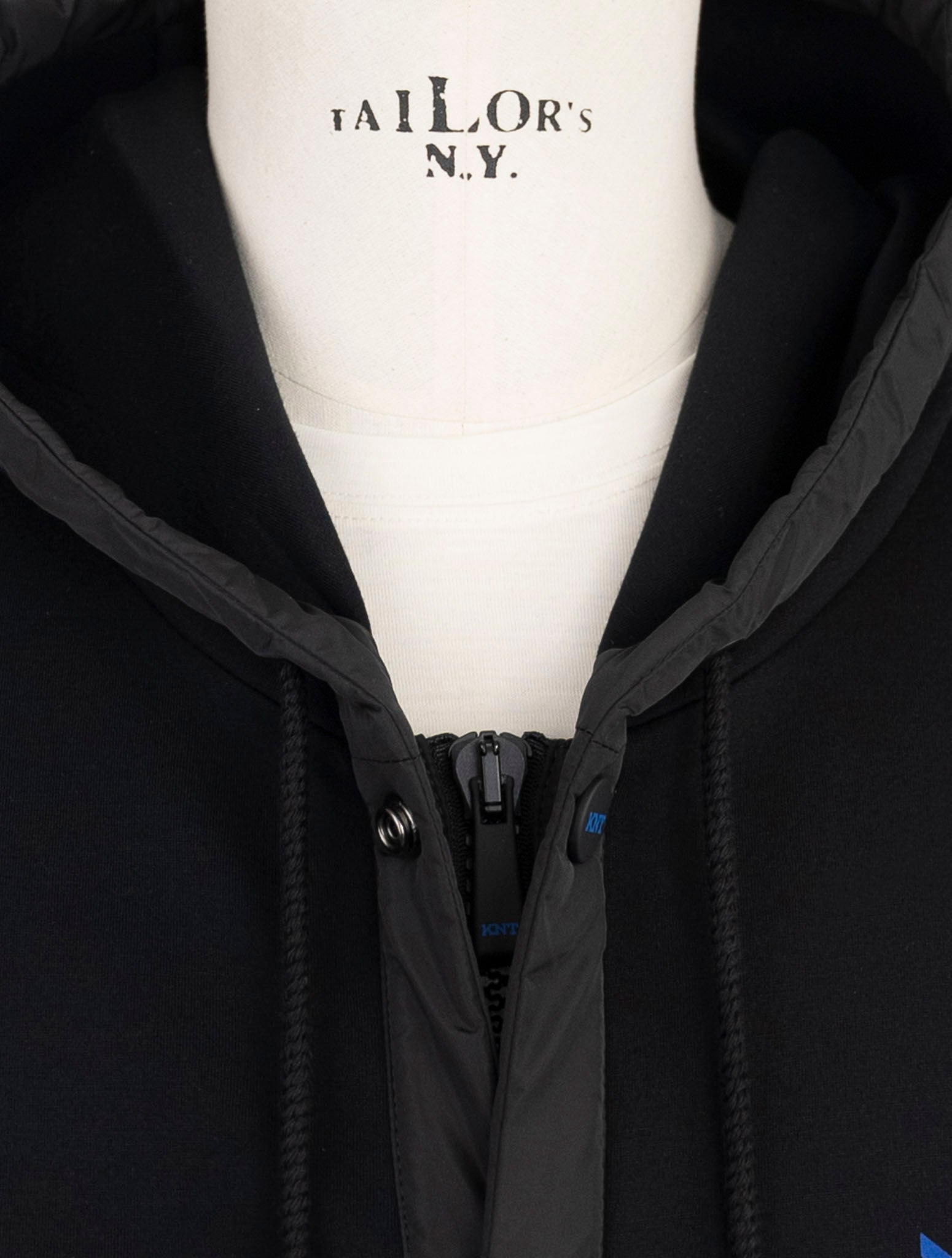 Kiton Knt Black Modal Coat