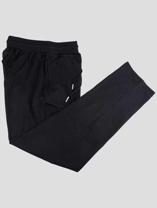Kiton Blue Cotton Jogging Pants