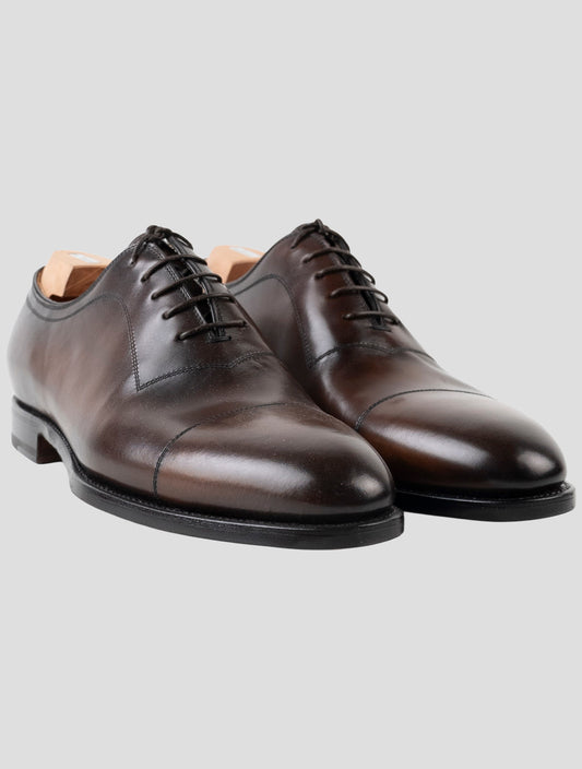 Kiton Brown Leather Dress Shoes