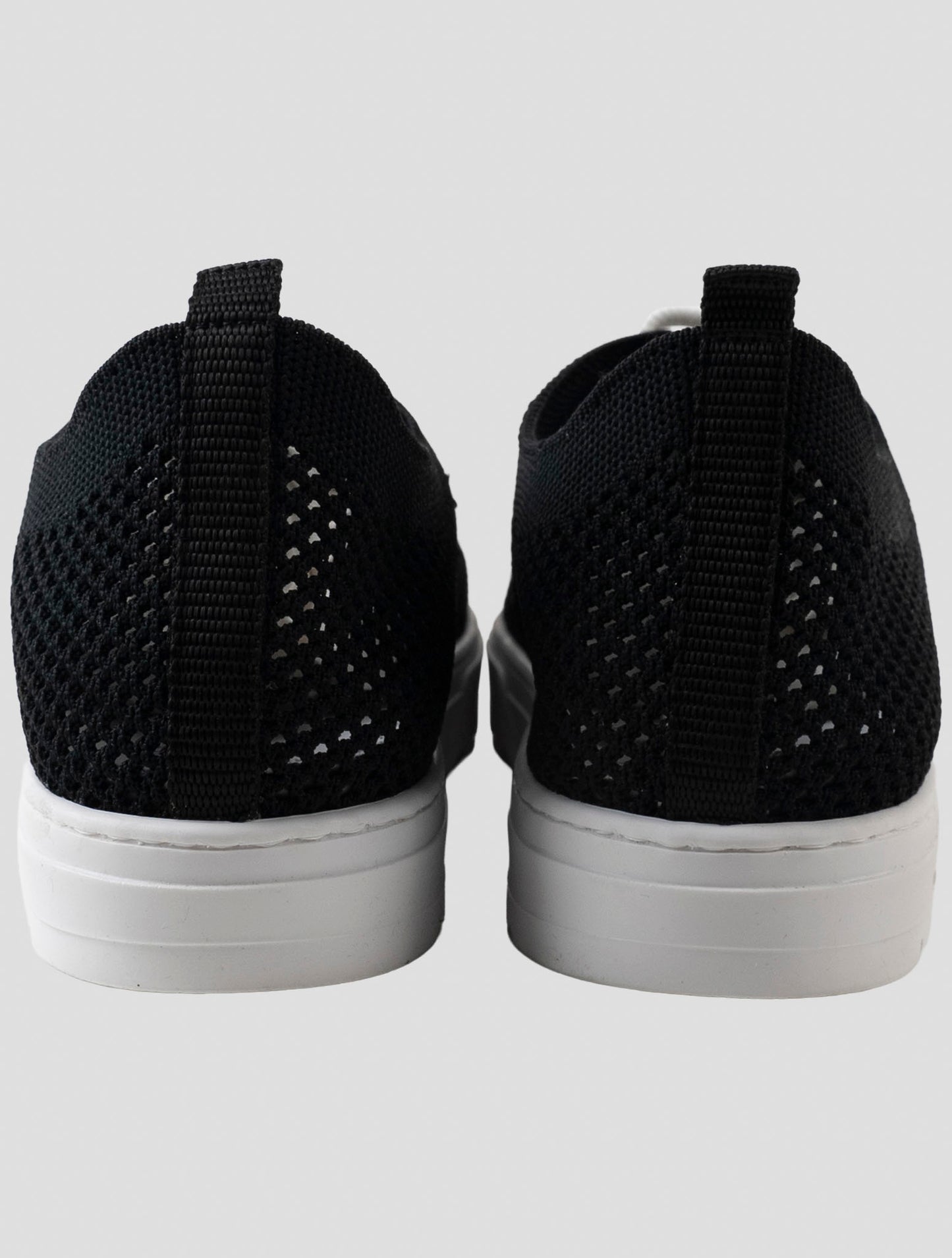 Kiton Black Cotton Ea Sneakers