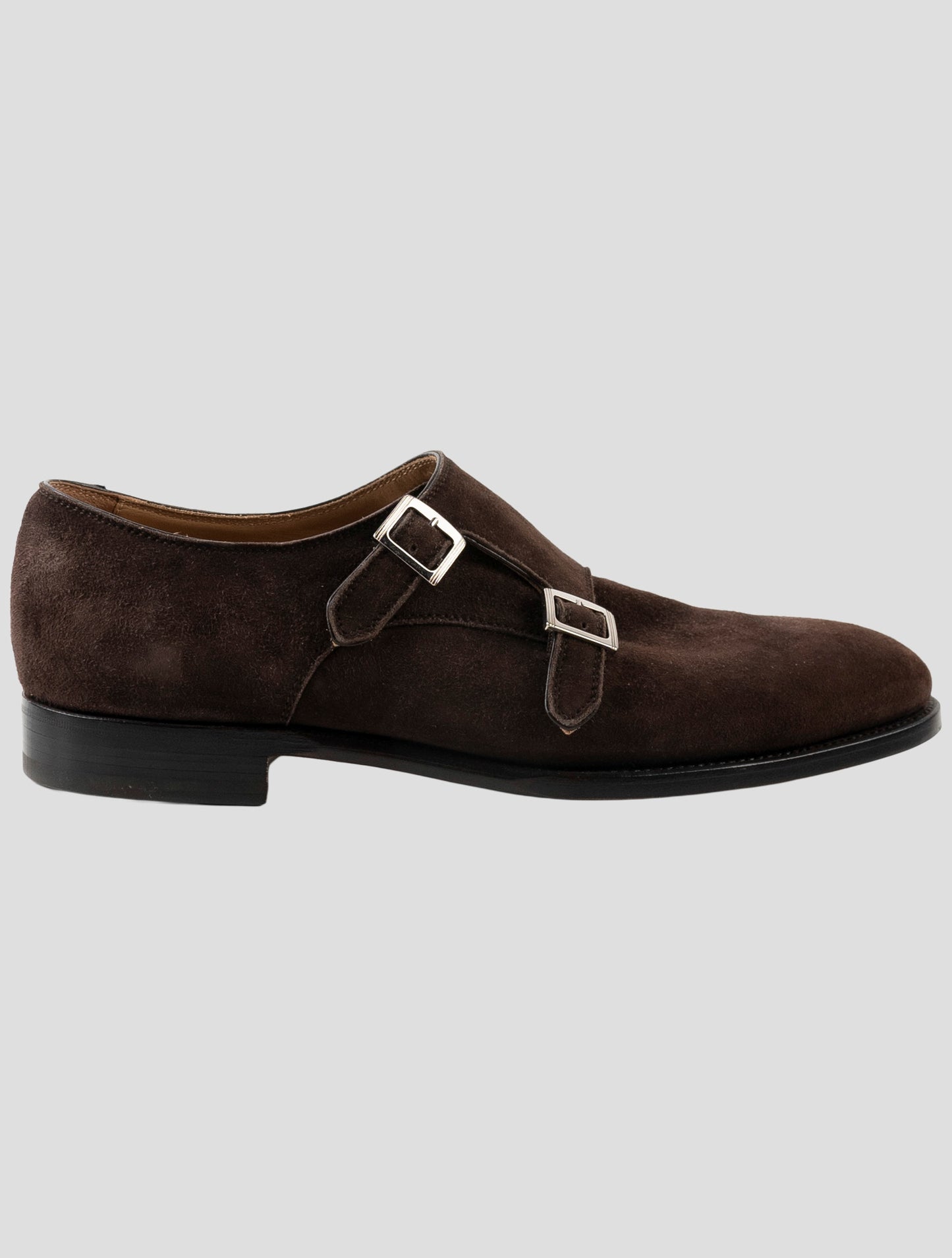 Kiton Brown Leather Suede Loafers