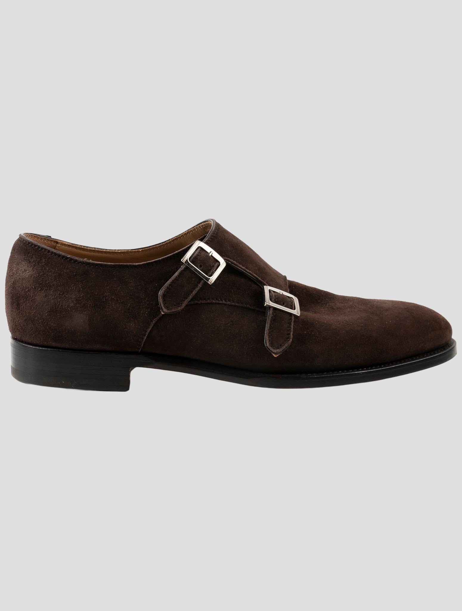 Kiton Brown Leather Suede Loafers