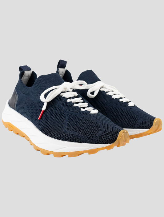 Kiton Blue Pl Ea Pa Sneakers
