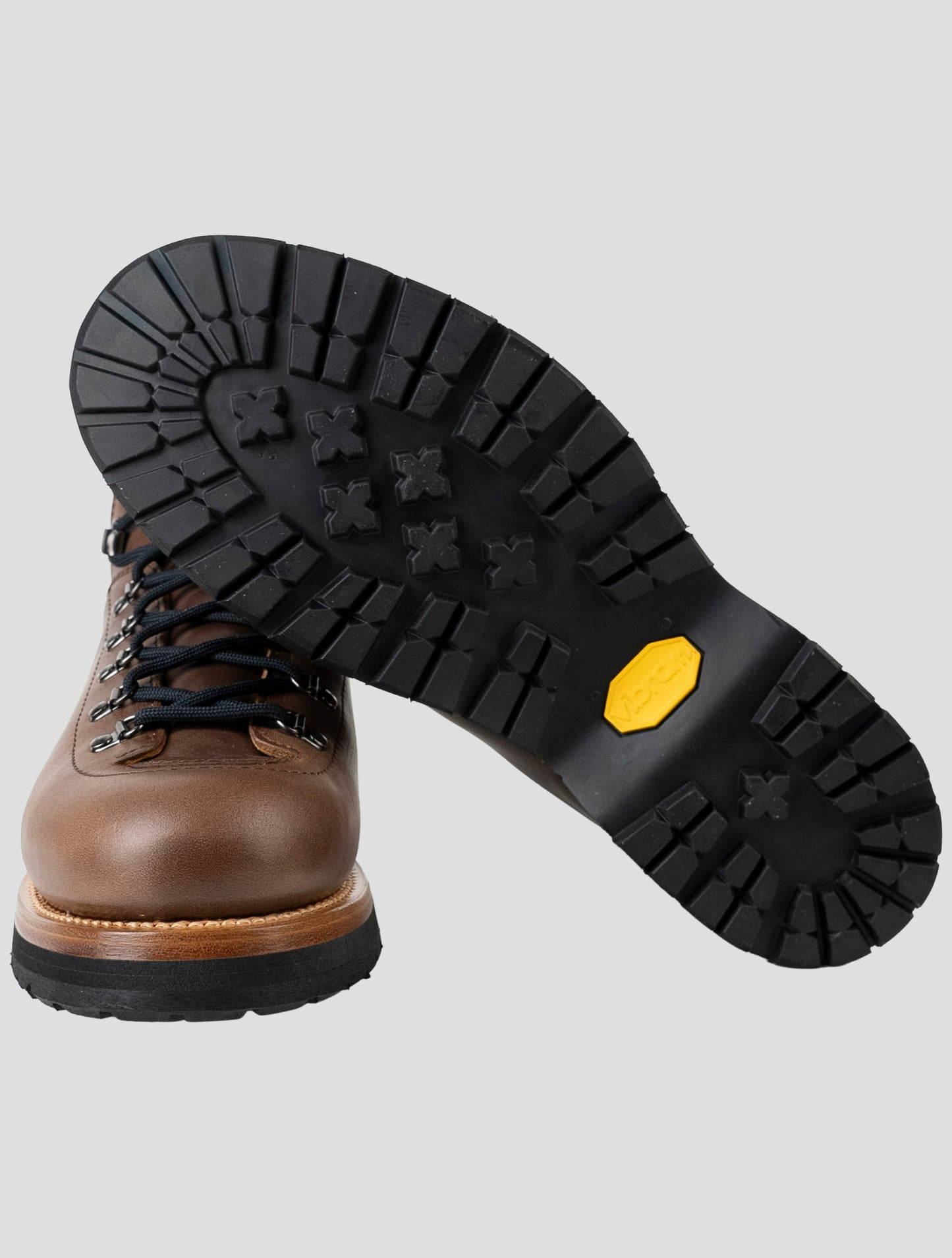 Kiton Brown Leather Boots