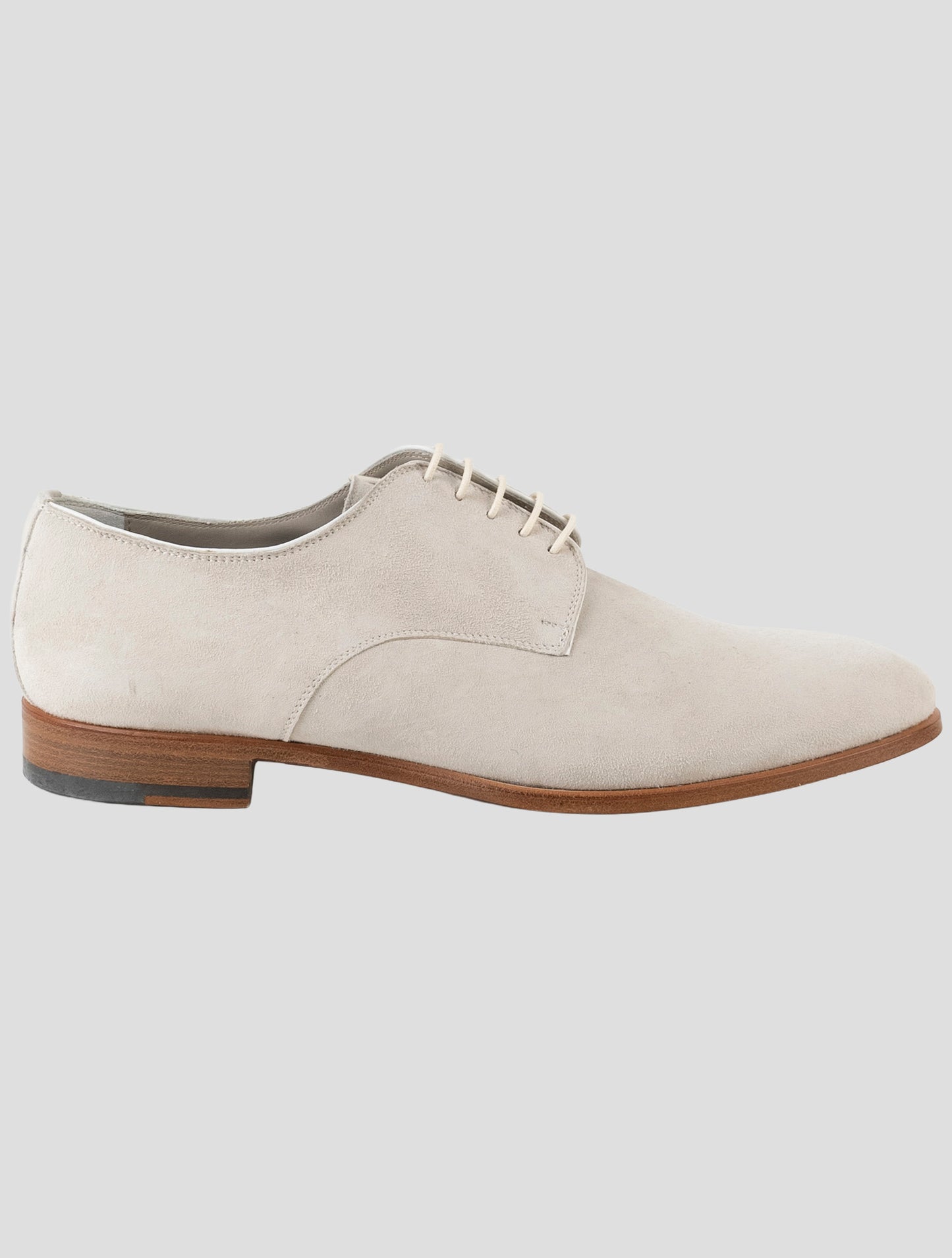 Kiton Beige Leather Suede Dress Shoes