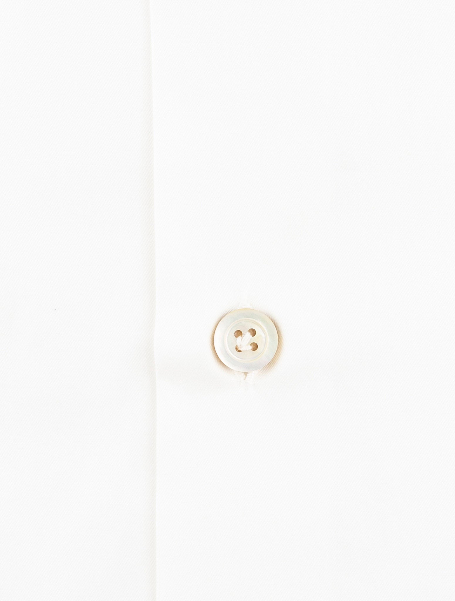 Kiton White Cotton Shirt