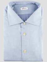 Kiton Light Blue Cotton Shirt