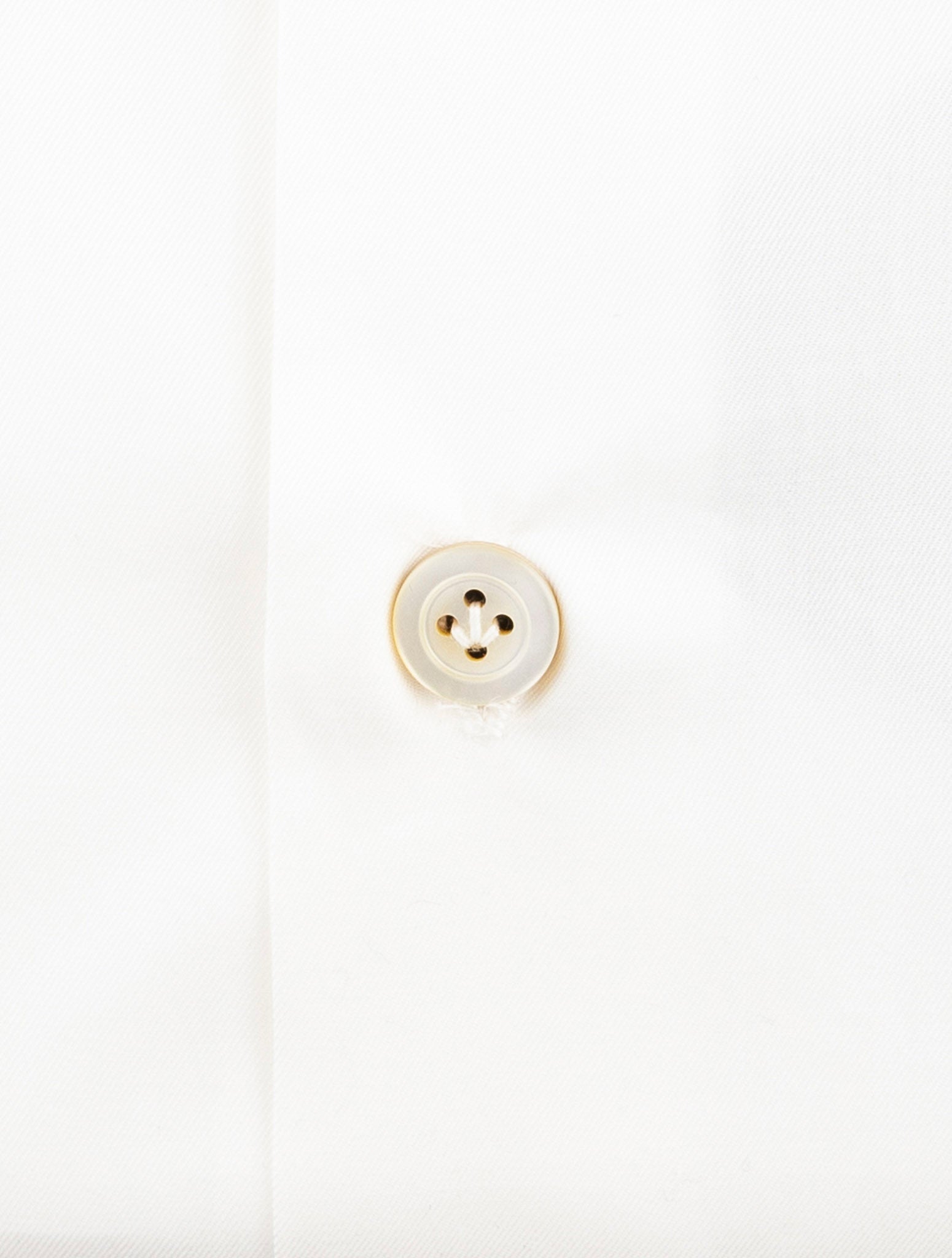 Kiton White Cotton Shirt