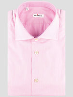 Kiton Pink Cotton Shirt