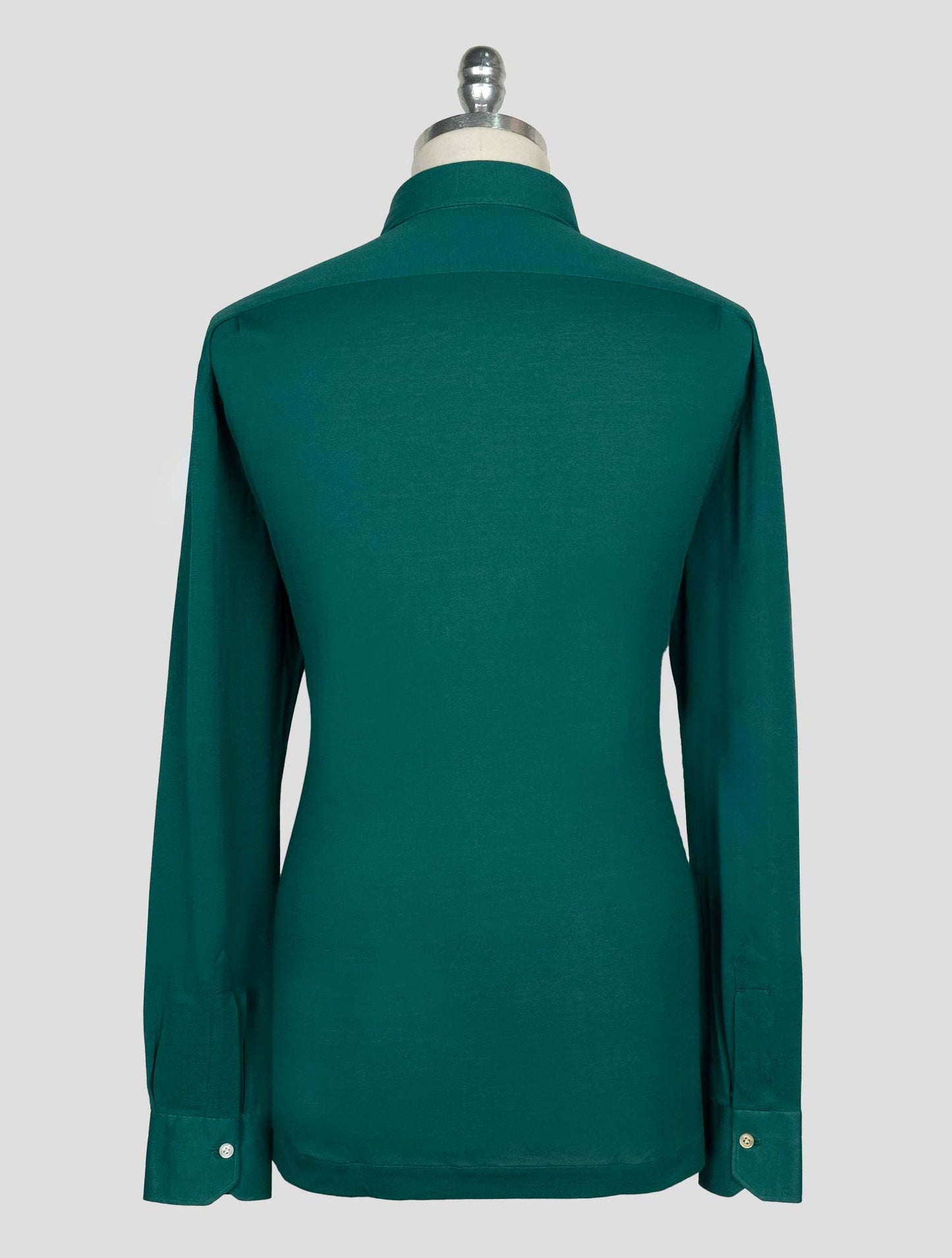 Kiton Green Cotton Sweater Polo