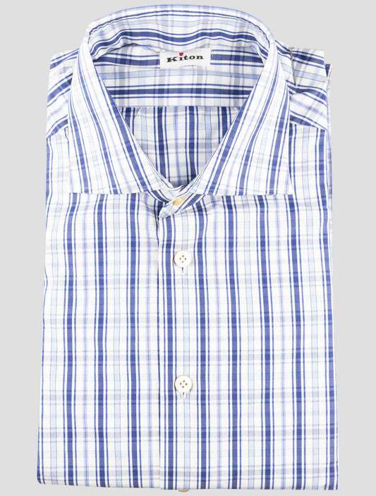 Kiton Multicolor Cotton Shirt