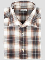 Kiton Gray Cotton Shirt