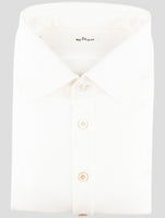 Kiton White Cotton Shirt
