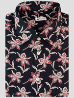Kiton Black Cotton Shirt