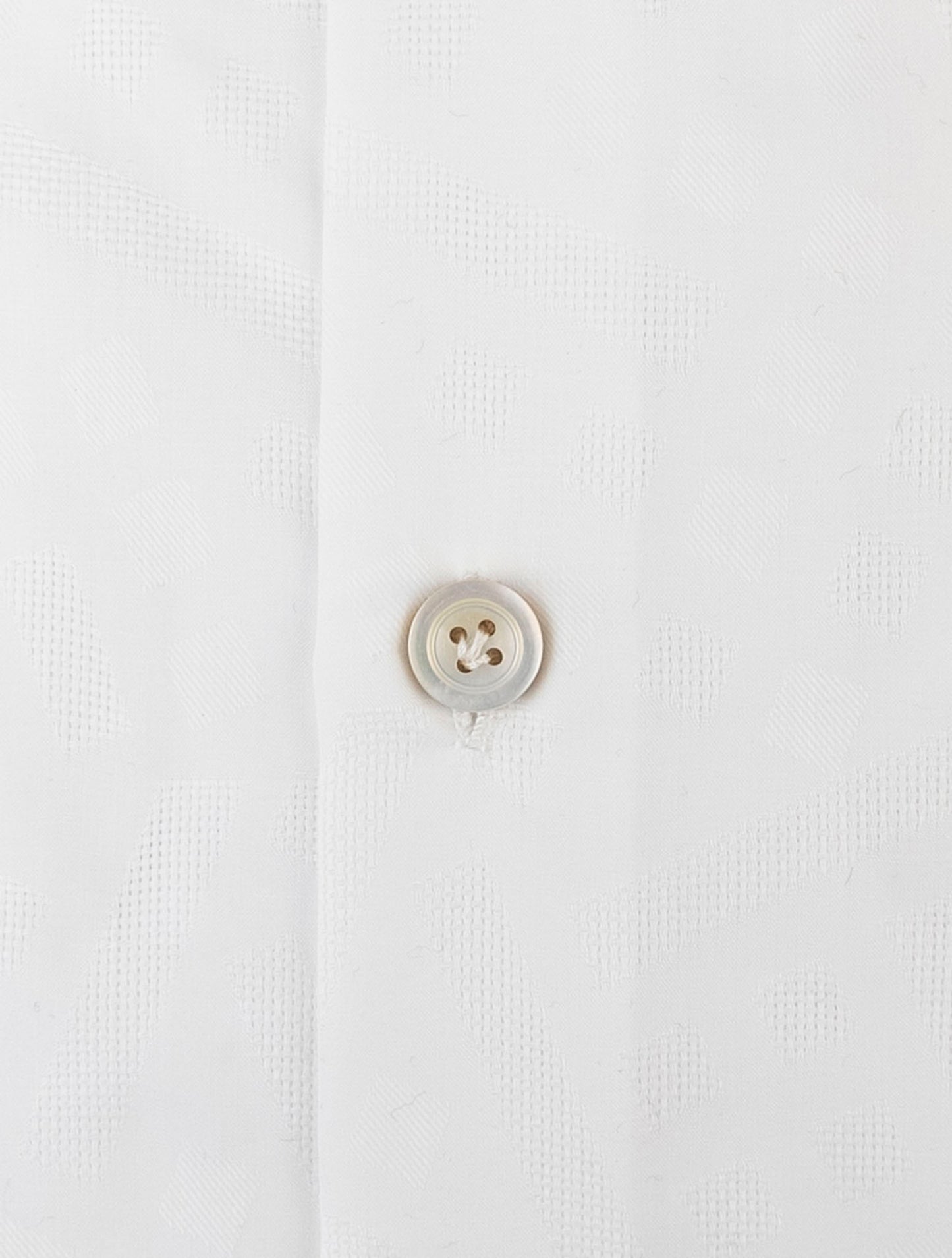Kiton White Cotton Shirt
