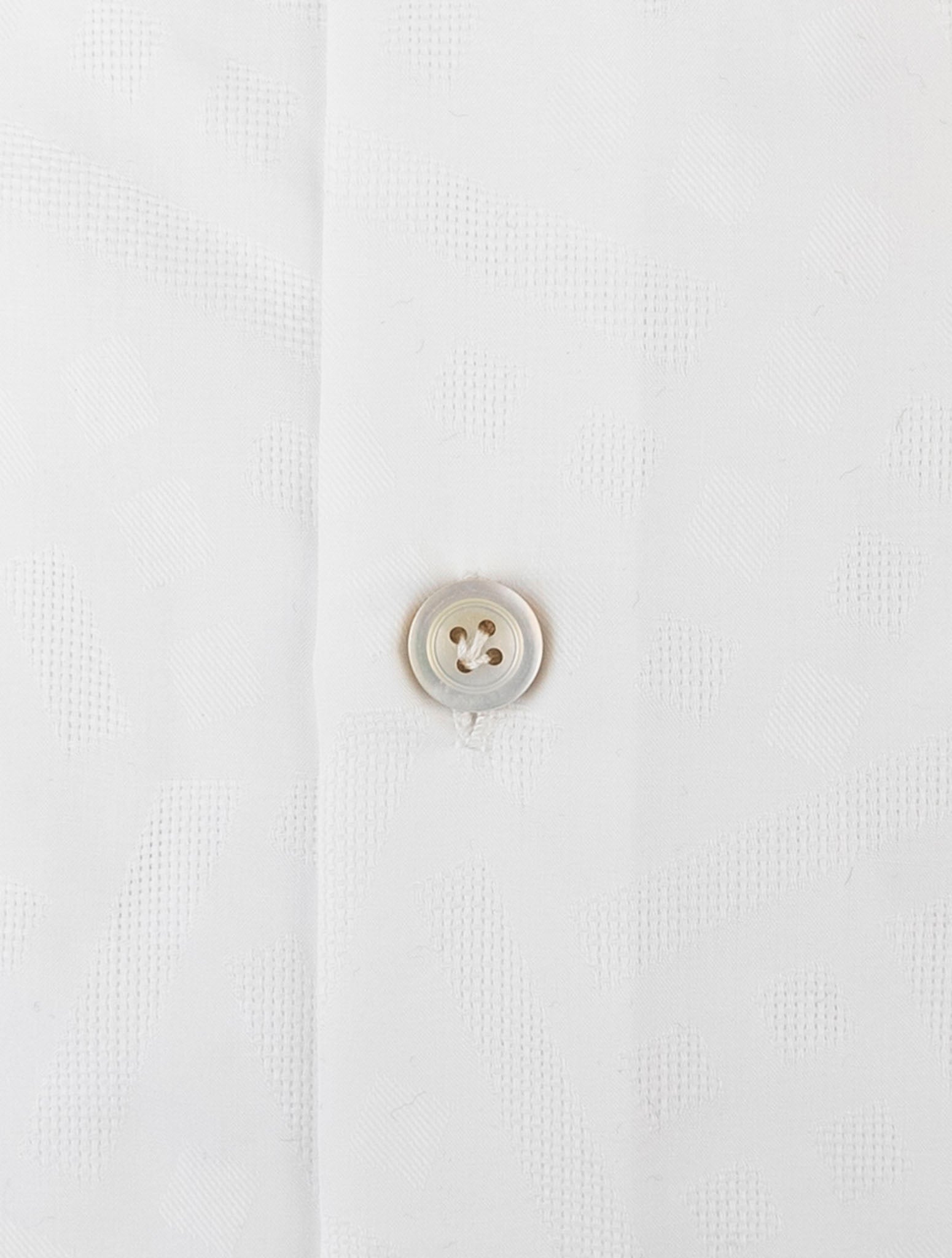 Kiton White Cotton Shirt