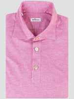 Kiton Pink Cotton Sweater Polo