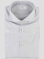 Kiton Gray Cotton Shirt
