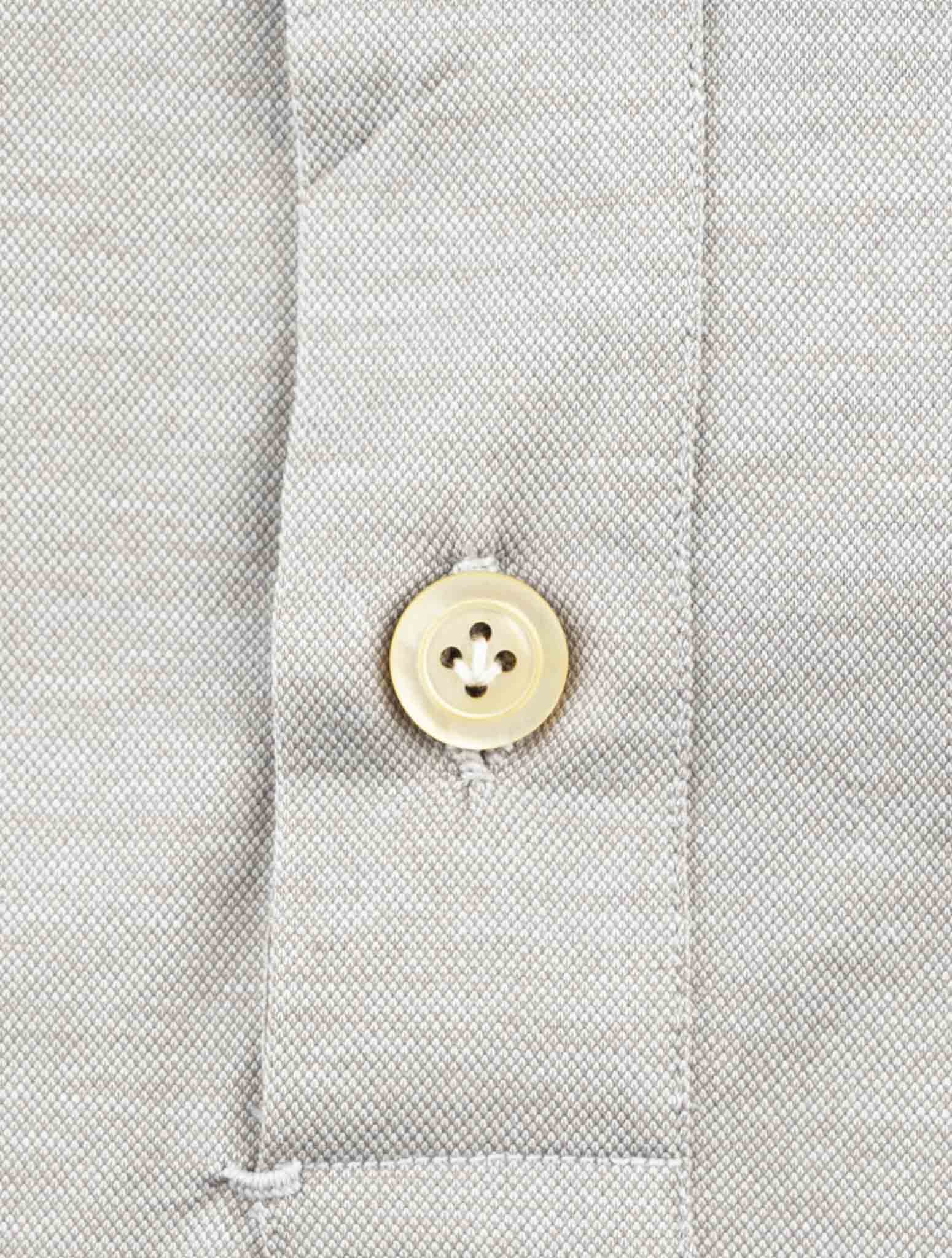 Kiton Gray Cotton Polo