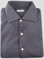 Kiton Gray Cotton Shirt
