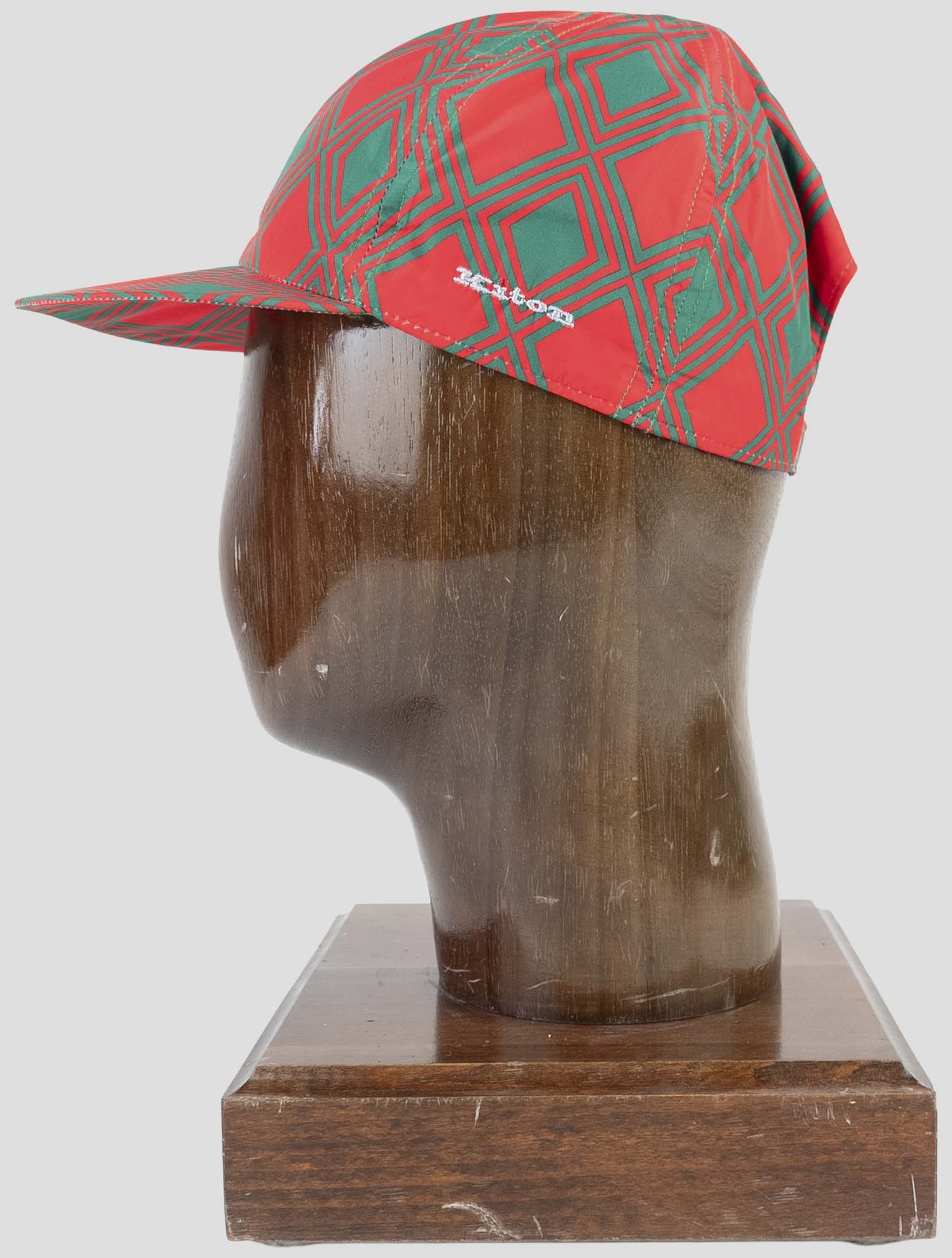 Kiton Red Green Pl Baseball Cap