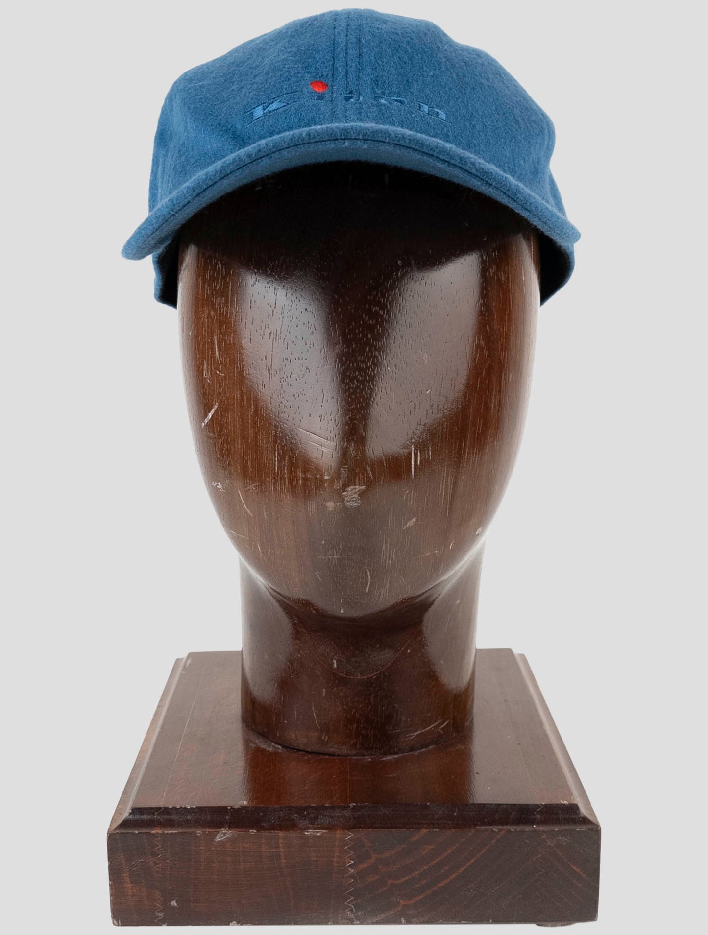 Kiton Blue Cashmere Baseball Cap
