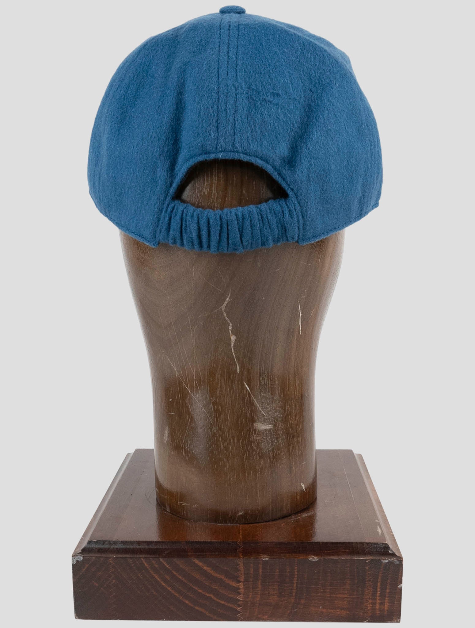 Kiton Blue Cashmere Baseball Cap