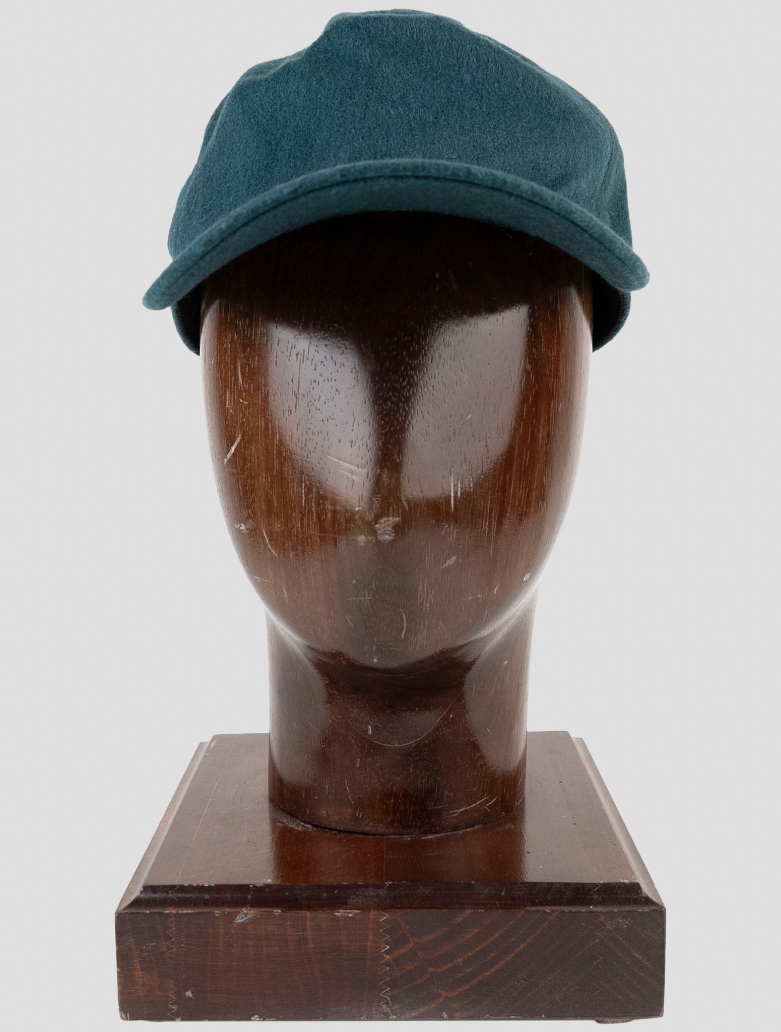 Kiton Green Cashmere Baseball Cap