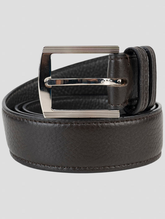 Kiton Brown Leather Belt