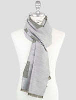 Kiton Green Cashmere Silk Scarf