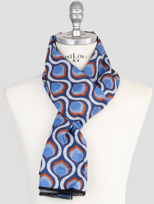Kiton Multicolor Silk Scarf