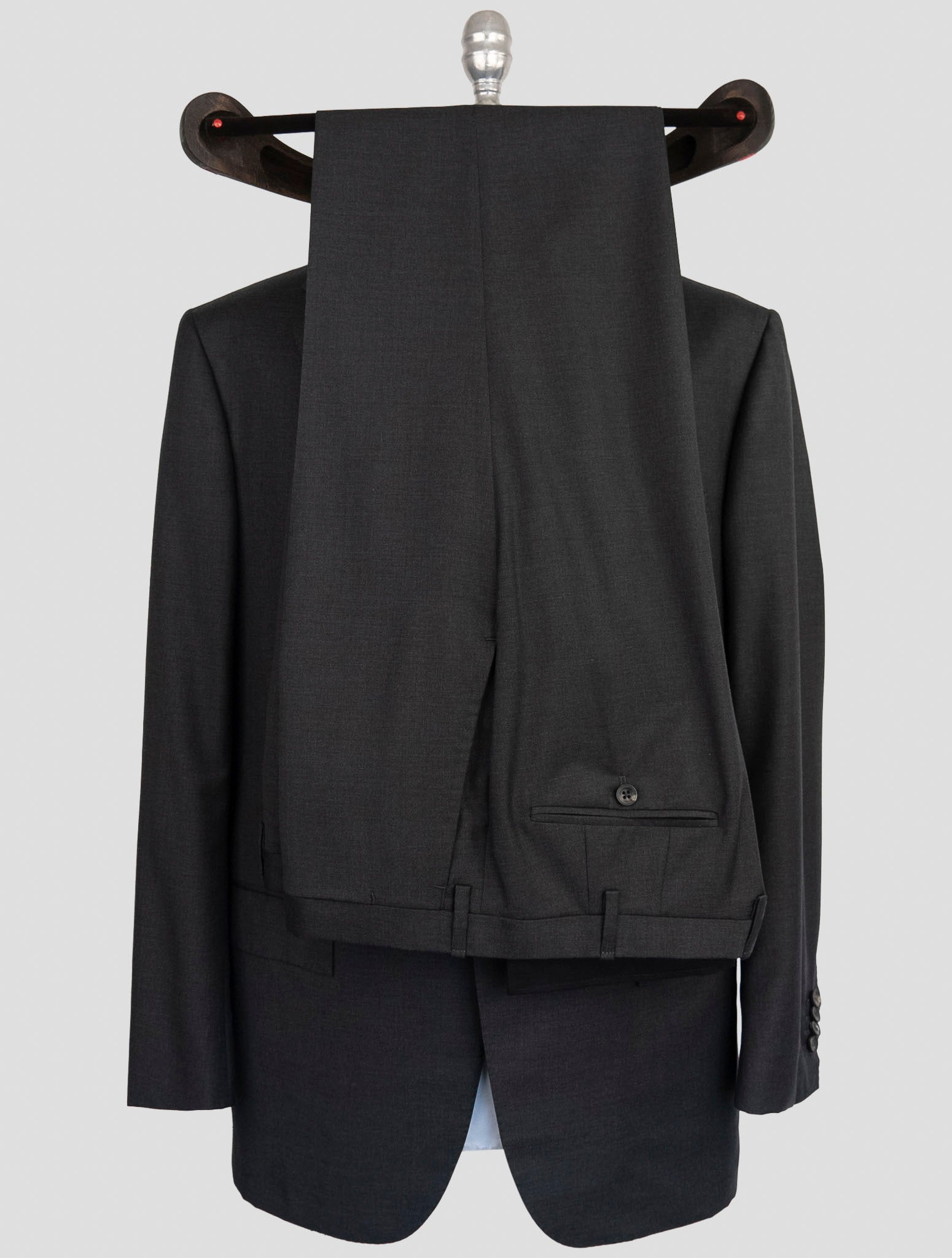 Kiton Dark Gray Wool 150's Suit