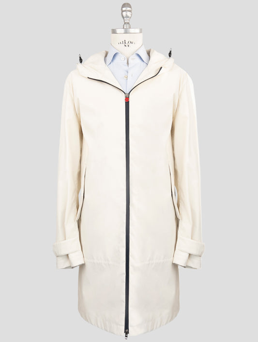 Kiton Beige Pa Pl Overcoat