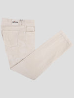 Kiton Beige Cotton Jeans