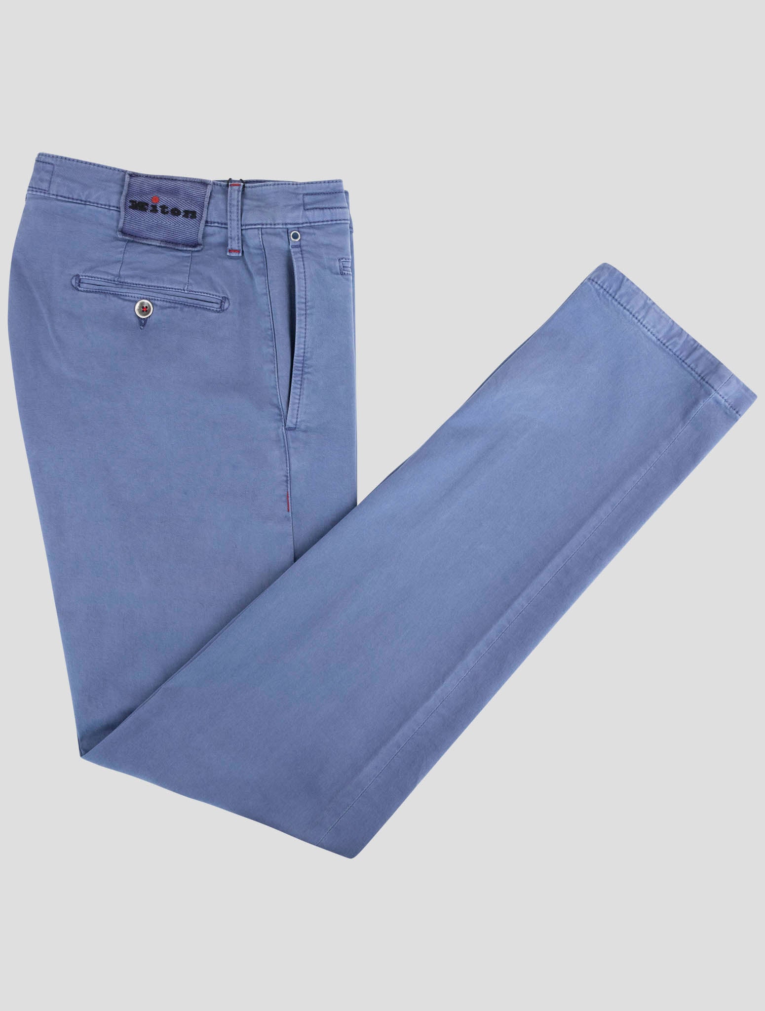 Kiton Blue Cotton Ea Jeans