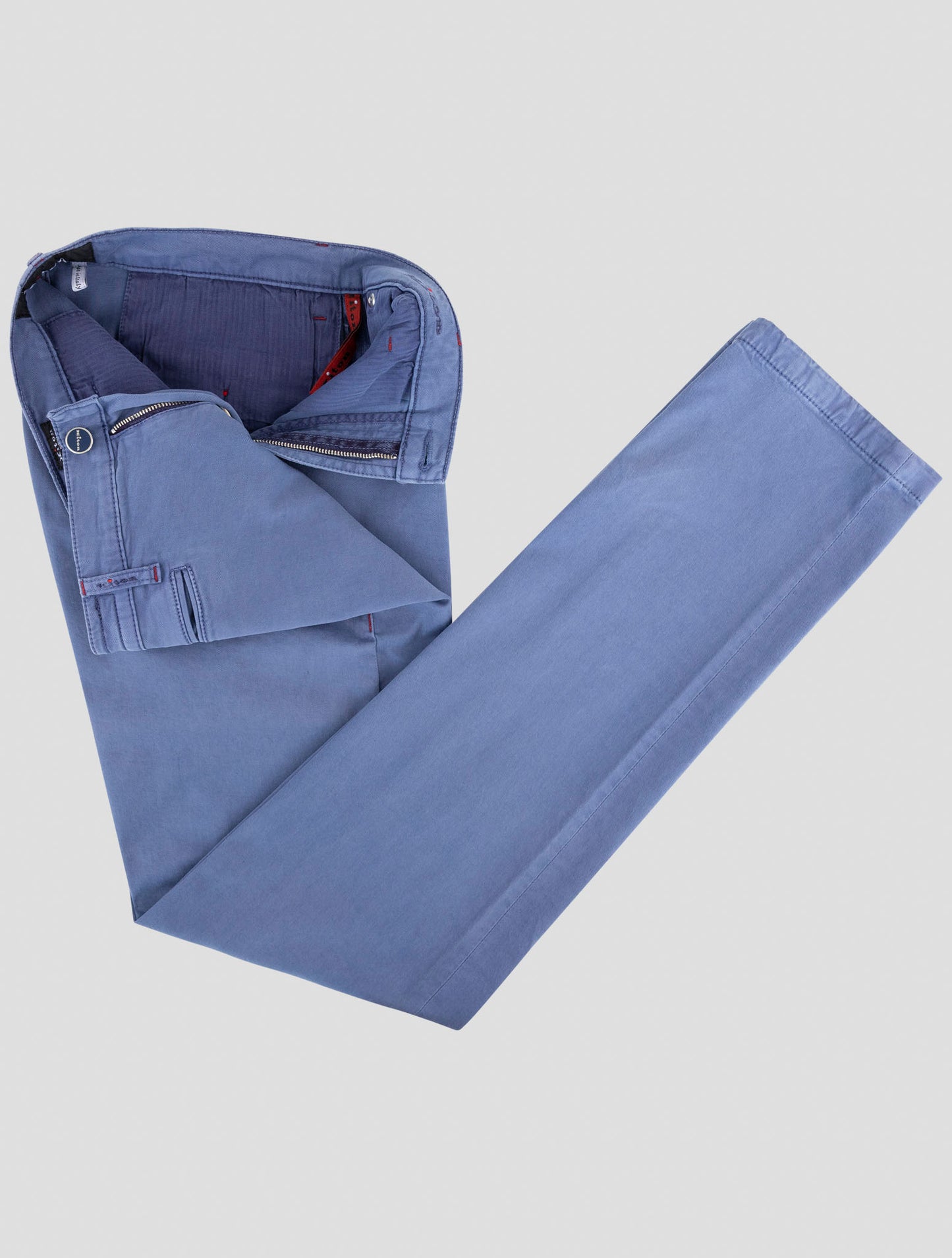 Kiton Blue Cotton Ea Jeans