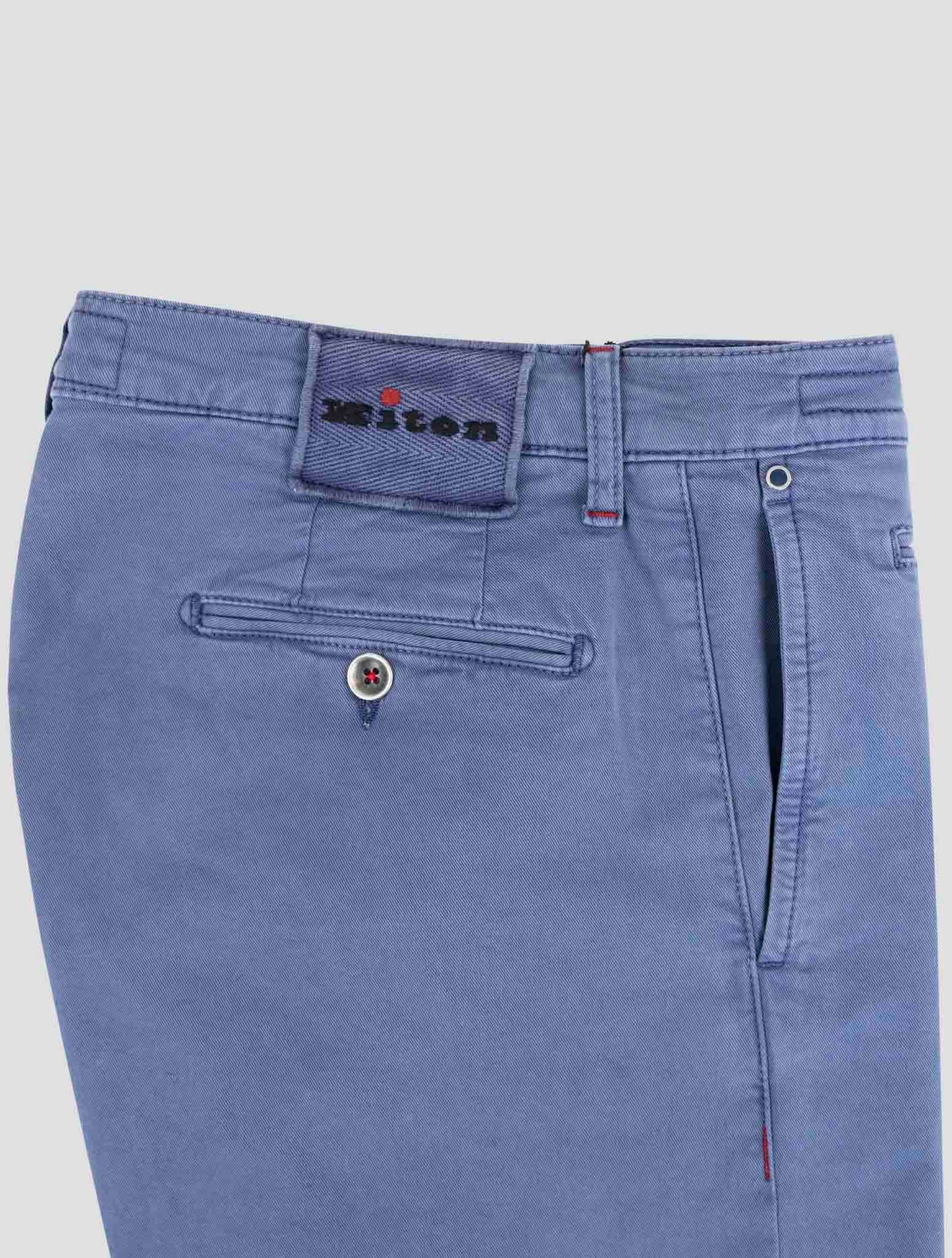 Kiton Blue Cotton Ea Jeans