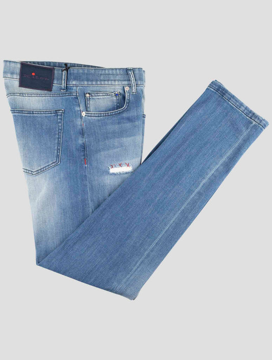 Kiton Denim Cotton Ea Jeans