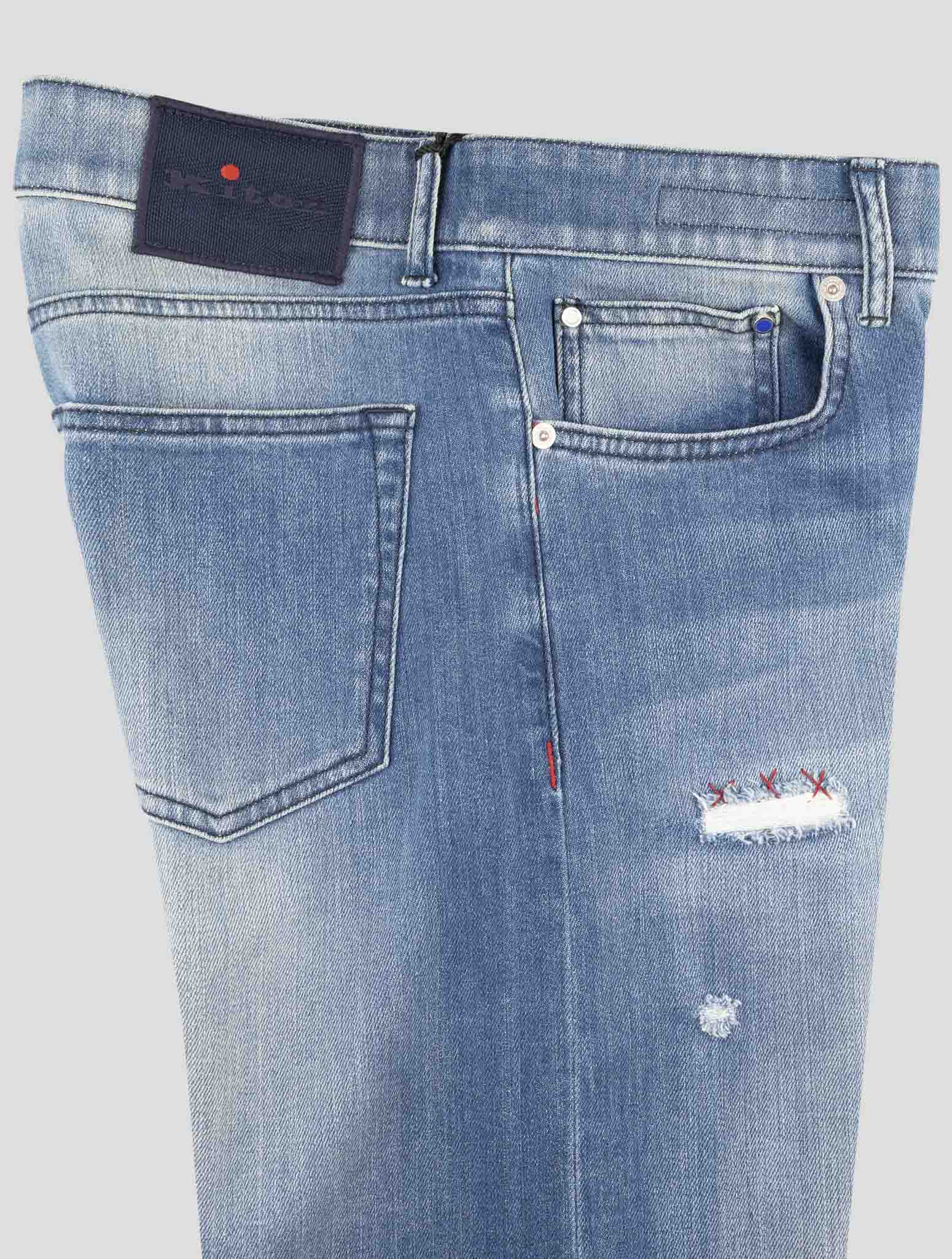 Kiton Denim Cotton Ea Jeans
