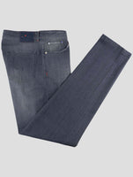 Kiton Blue Cotton Ea Jeans